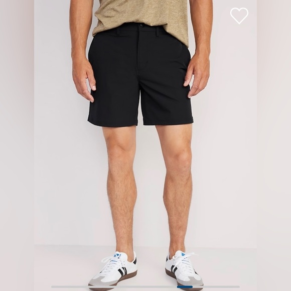 Old Navy Nylon Chino Stretch Tech Shorts, Size 38. 7” inseam. - Picture 1 of 11